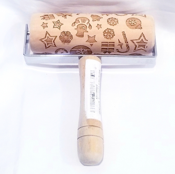 Christmas Baking Rolling Pin - Picture 8 of 8
